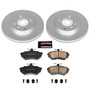 PowerStop CRK374 - Power Stop 95-02 Volkswagen Cabrio Front Z23 Evolution Sport Coated Brake Kit
