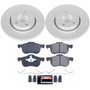 PowerStop CRK3004 - Power Stop 01-07 Volvo S60 Front Z23 Evolution Sport Coated Brake Kit