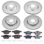 PowerStop CRK4494 - Power Stop 06-07 Mazda 5 Front & Rear Z17 Evolution Geomet Coated Brake Kit