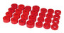 Prothane 7-124 - 68-72 GM Mid-Size Convert Body Mount - Red