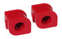 Prothane 7-1191 - 97-06 Chevy Corvette Front Sway Bar Bushings - 28.6mm - Red