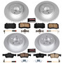 PowerStop CRK4513 - Power Stop 04-06 Mercedes-Benz E500 Front & Rear Z23 Evolution Sport Coated Brake Kit