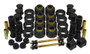 Prothane 7-2022-BL - 88-98 Chevy Std / Xtra Cab 4wd Total Kit - Black