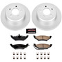PowerStop CRK5149 - Power Stop 97-99 Chrysler Town & Country Rear Z17 Evolution Geomet Coated Brake Kit