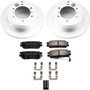 PowerStop CRK5022 - Power Stop 91-00 Mitsubishi Montero Rear Z17 Evolution Geomet Coated Brake Kit