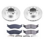 PowerStop CRK5185 - Power Stop 99-04 Ford F-550 Super Duty Front Z17 Coated Brake Kit