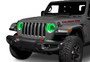 ORACLE Lighting 5769J-332 - Jeep Wrangler JL/Gladiator JT 7in. High Powered LED Headlights (Pair) - Dynamic