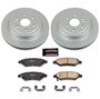 PowerStop CRK5543 - Power Stop 10-16 Cadillac SRX Rear Z17 Evolution Geomet Coated Brake Kit