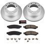 PowerStop CRK5578 - Power Stop 10-12 Ford F-350 Super Duty Rear Z17 Coated Brake Kit