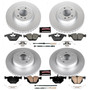 PowerStop CRK6057 - Power Stop 11-13 BMW 335i Front & Rear Z23 Evolution Sport Coated Brake Kit