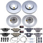 PowerStop CRK6027 - Power Stop 10-17 BMW 535i GT Front & Rear Z23 Evolution Sport Coated Brake Kit