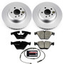 PowerStop CRK6020 - Power Stop 14-16 BMW 535d Front Z23 Evolution Sport Coated Brake Kit