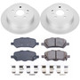 PowerStop CRK5867 - Power Stop 09-16 Toyota Venza Rear Z17 Evolution Geomet Coated Brake Kit