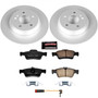 PowerStop CRK6200 - Power Stop 03-06 Mercedes-Benz CL500 Rear Z23 Evolution Sport Coated Brake Kit
