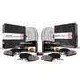 PowerStop CRK6204 - Power Stop 02-04 Mercedes-Benz C32 AMG Front & Rear Z23 Evolution Sport Coated Brake Kit