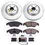 PowerStop CRK6140 - Power Stop 14-18 Audi A6 Front Z23 Evolution Sport Coated Brake Kit