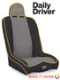 PRP Seats A140610 - PRP Daily Driver High Back 2In. Extra Tall / Extra Wide Suspension Seat