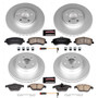 PowerStop CRK6604 - Power Stop 13-15 Mercedes-Benz GLK250 Front & Rear Z23 Evolution Sport Coated Brake Kit