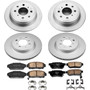 PowerStop CRK693 - Power Stop 94-01 Acura Integra Front & Rear Z17 Evolution Geomet Coated Brake Kit