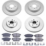 PowerStop CRK6792 - Power Stop 13-18 Buick Encore Front & Rear Z17 Evolution Geomet Coated Brake Kit