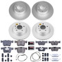PowerStop CRK6744 - Power Stop 14-16 BMW 228i Front & Rear Z23 Evolution Sport Coated Brake Kit