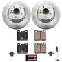 PowerStop CRK6718 - Power Stop 01-04 Mercedes-Benz CLK55 AMG Rear Z23 Evolution Sport Coated Brake Kit