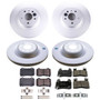 PowerStop CRK6797 - Power Stop 12-16 Tesla Model S Front & Rear Z17 Evolution Geomet Coated Brake Kit
