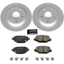 PowerStop CRK6544 - Power Stop 12-16 Chrysler Town & Country Rear Z17 Evolution Geomet Coated Brake Kit