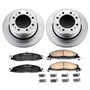 PowerStop CRK7131 - Power Stop 13-18 Ram 3500 Rear Z17 Coated Brake Kit