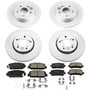PowerStop CRK6954 - Power Stop 14-19 Acura RLX Front & Rear Z17 Evolution Geomet Coated Brake Kit
