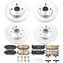 PowerStop CRK718 - Power Stop 90-93 Mazda Miata Front & Rear Z17 Evolution Geomet Coated Brake Kit