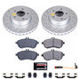 PowerStop CRK7766 - Power Stop 2015 Mercedes-Benz C250 Front Z23 Evolution Sport Coated Brake Kit PowerStop CRK7766 - Power Stop 2015 Mercedes-Benz C250 Front Z23 Evolution Sport Coated Brake Kit