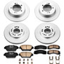 PowerStop CRK799 - Power Stop 1993 Eagle Talon Front & Rear Z17 Evolution Geomet Coated Brake Kit