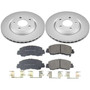 PowerStop CRK8424 - Power Stop 2018 Mitsubishi Eclipse Cross Front Z17 Evolution Geomet Coated Brake Kit