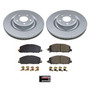 PowerStop CRK8672 - Power Stop 20-21 Lincoln Aviator Front Z17 Coated Brake Kit