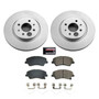 PowerStop CRK8699 - Power Stop 18-21 Hyundai Accent Front Z17 Coated Brake Kit