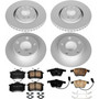 PowerStop CRK893 - Power Stop 02-04 Audi A6 Quattro Front & Rear Z23 Evolution Sport Coated Brake Kit