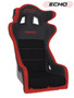 PRP Seats A38-237 - Echo Composite Seat Black and Red