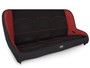 PRP Seats A3610-47-72 - Low Back Rear Bench for Jeep JKU/JLU Black and Red