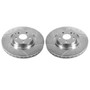 PowerStop EBR1265XPR - Power Stop 12-16 Mercedes-Benz C250 Front Evolution Drilled & Slotted Rotors - Pair