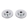 PowerStop EBR1248XPR - Power Stop 2006 Mercedes-Benz CLS500 Front Evolution Drilled & Slotted Rotors - Pair PowerStop EBR1248XPR - Power Stop 2006 Mercedes-Benz CLS500 Front Evolution Drilled & Slotted Rotors - Pair
