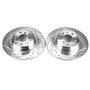PowerStop EBR422XPR - Power Stop 1995 BMW 740i Rear Evolution Drilled & Slotted Rotors - Pair PowerStop EBR422XPR - Power Stop 1995 BMW 740i Rear Evolution Drilled & Slotted Rotors - Pair