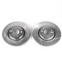 PowerStop EBR643XPR - Power Stop 01-09 Volvo S60 Front Evolution Drilled & Slotted Rotors - Pair