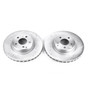 PowerStop EBR862XPR - Power Stop 2006 Mercedes-Benz E350 Front Evolution Drilled & Slotted Rotors - Pair PowerStop EBR862XPR - Power Stop 2006 Mercedes-Benz E350 Front Evolution Drilled & Slotted Rotors - Pair