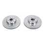 PowerStop EBR851XPR - Power Stop 07-13 BMW X5 Front Evolution Drilled & Slotted Rotors - Pair