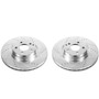 PowerStop EBR866XPR - Power Stop 07-09 Mercedes-Benz E350 Front Evolution Drilled & Slotted Rotors - Pair