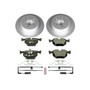 PowerStop ESK5742 - Power Stop 03-05 Land Rover Range Rover Rear Euro-Stop Brake Kit