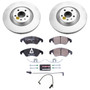 PowerStop ESK6140 - Power Stop 14-18 Audi A6 Front Euro-Stop Brake Kit