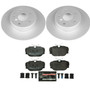 PowerStop ESK6152 - Power Stop 99-04 Land Rover Discovery Rear Euro-Stop Brake Kit
