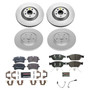 PowerStop ESK6130 - Power Stop 17-18 Audi A6 Front & Rear Euro-Stop Brake Kit